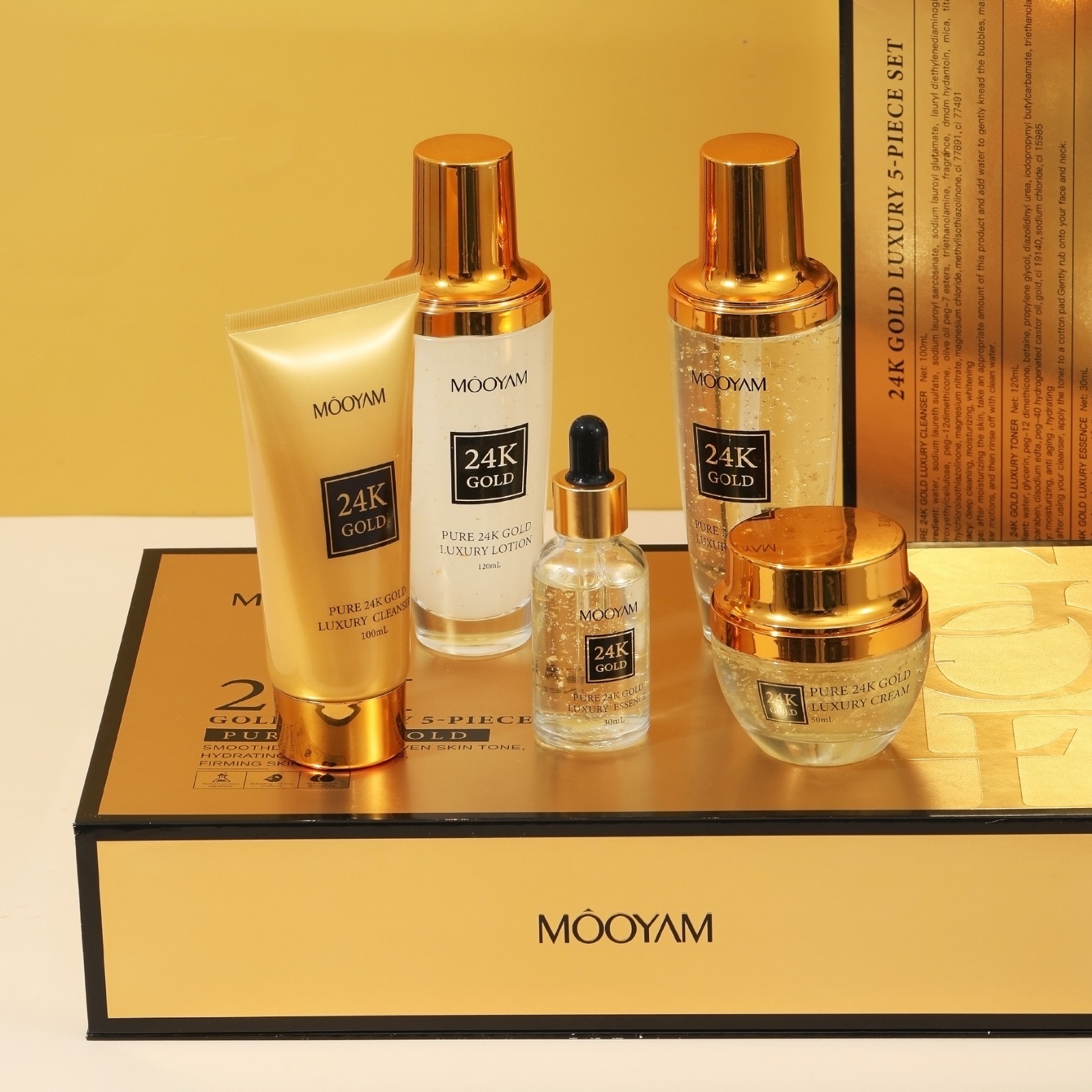 24-каратное золото, роскошный  – обзор и цена Luxury Skincare Lines